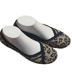 Clarks Shoes Womens 8.5‎ M Carly Wish Stone Combi Ballet Blue Flats Low 26163650